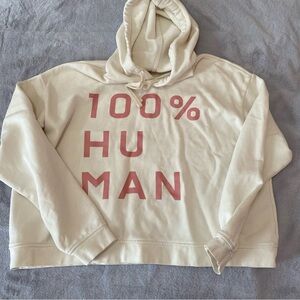 Everlane women’s 100% Human hooded sweatshirt